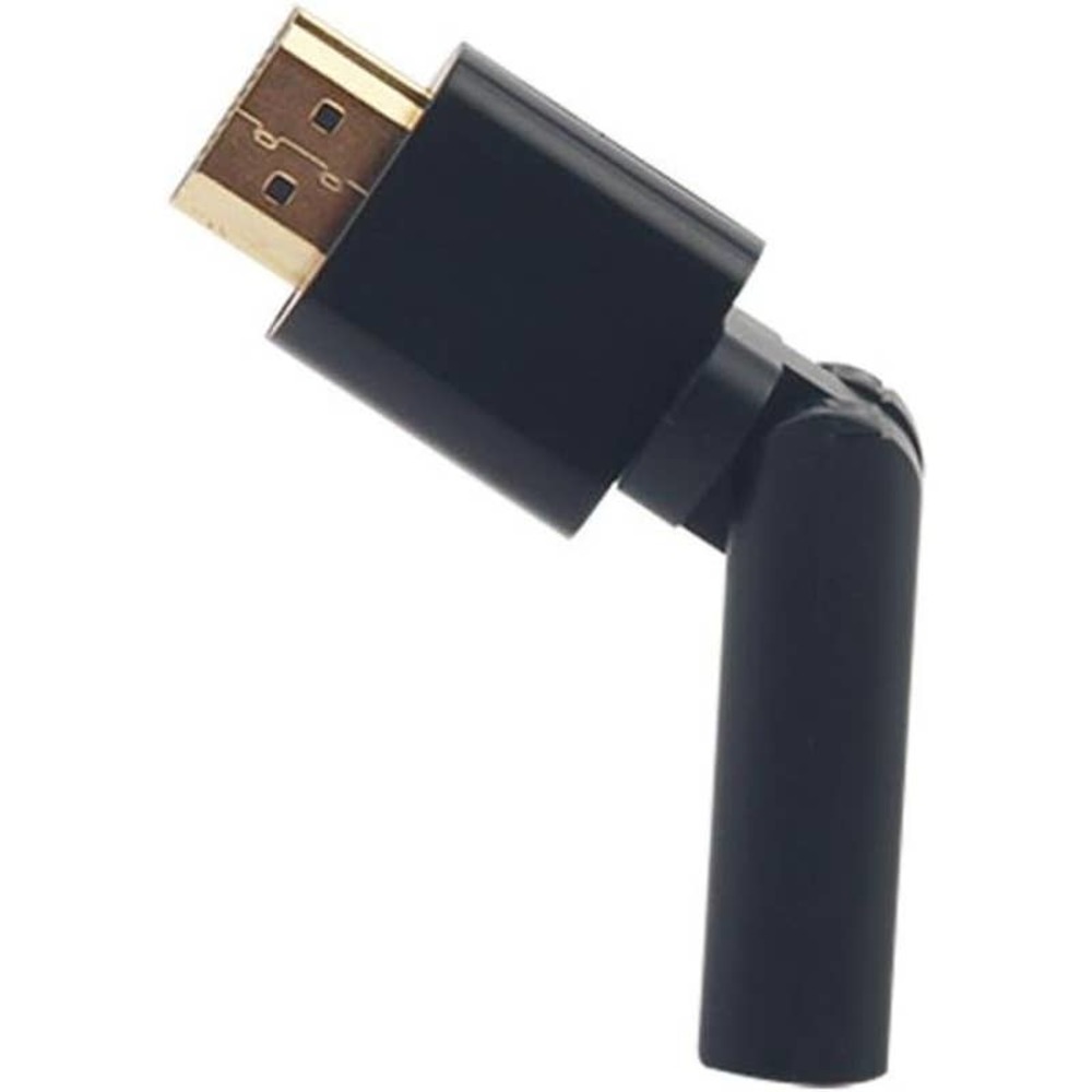 Commercial Electric High-Speed and Standard HDMI Cable Free Angle Swivel Adapter